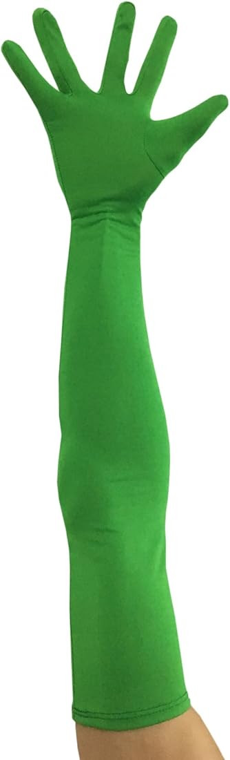 Seeksmile Classic Adult Size 22" Length Spandex Gloves Above Elbow Cosplay Costume Glove | Amazon (US)