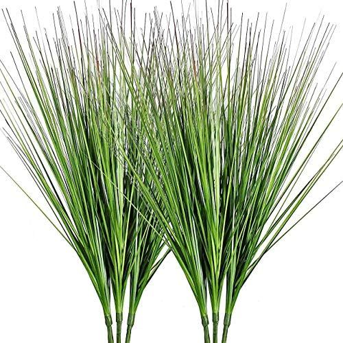 27" Artificial Plants Onion Grass Greenery Faux Fake Shrubs Plant Flowers Wheat Grass for House H... | Amazon (US)