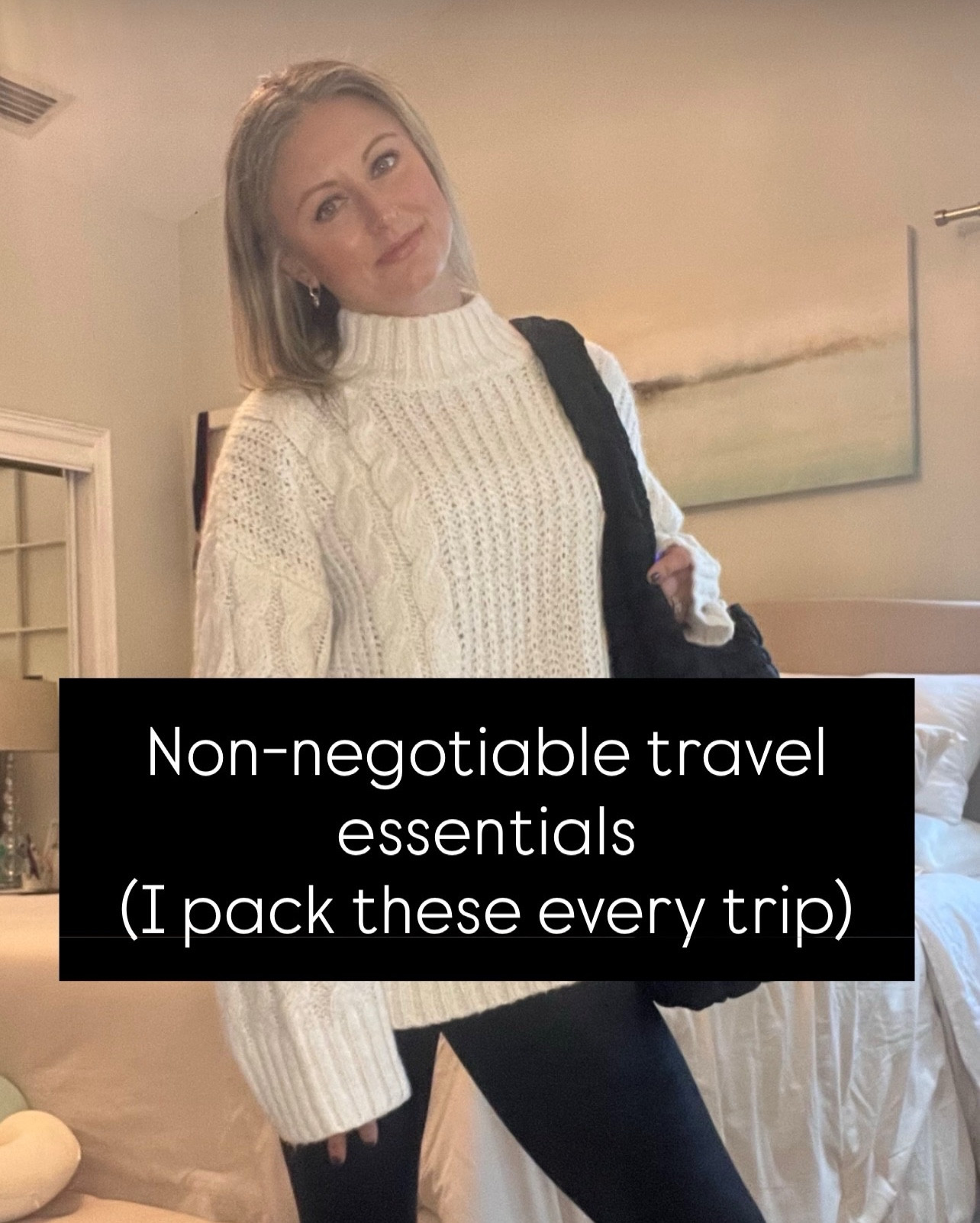 My non-negotiable travel essentials — these are the things I pack every trip because they make packing and hotel stays so much easier.

#LTKFindsUnder50 #LTKselfcare #LTKTravel