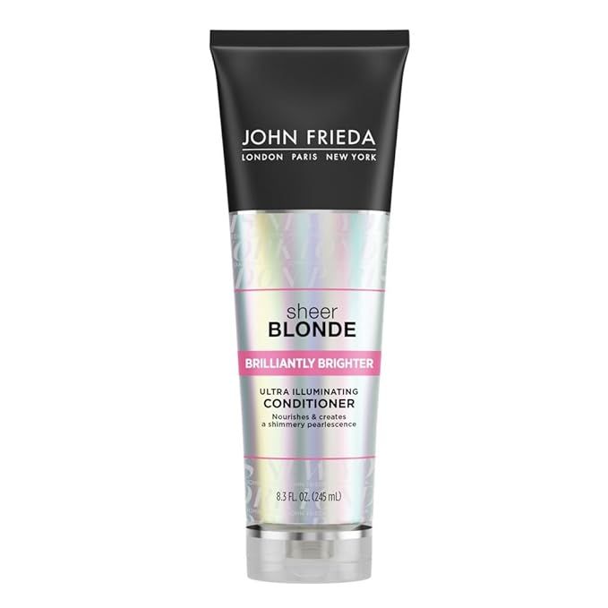 John Frieda Sheer Blonde Brilliantly Brighter Ultra Illuminating Conditioner, Hair Brightening fo... | Amazon (US)