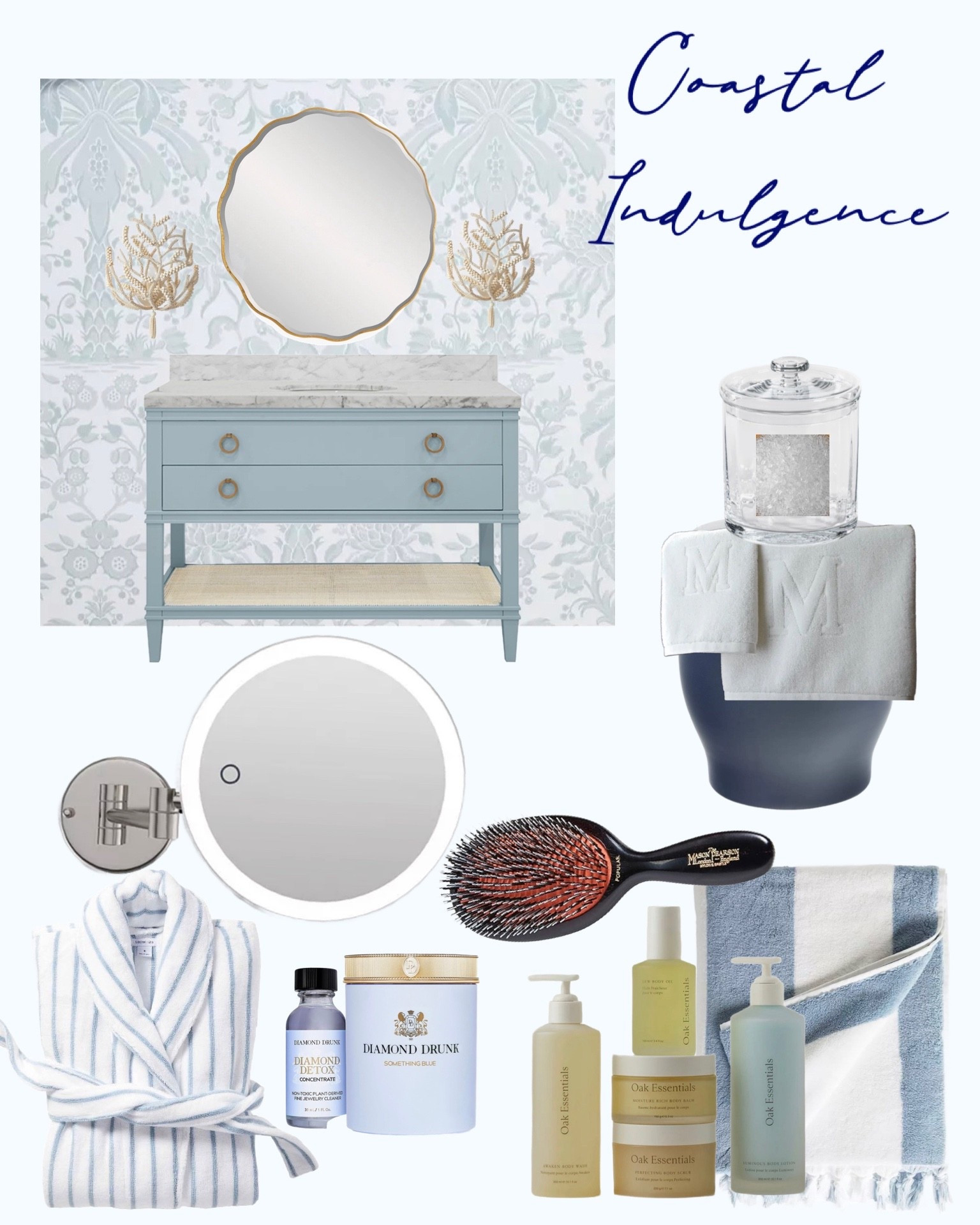 An elegant Powder Room and all the luxurious amenities 

#LTKselfcare #LTKHome