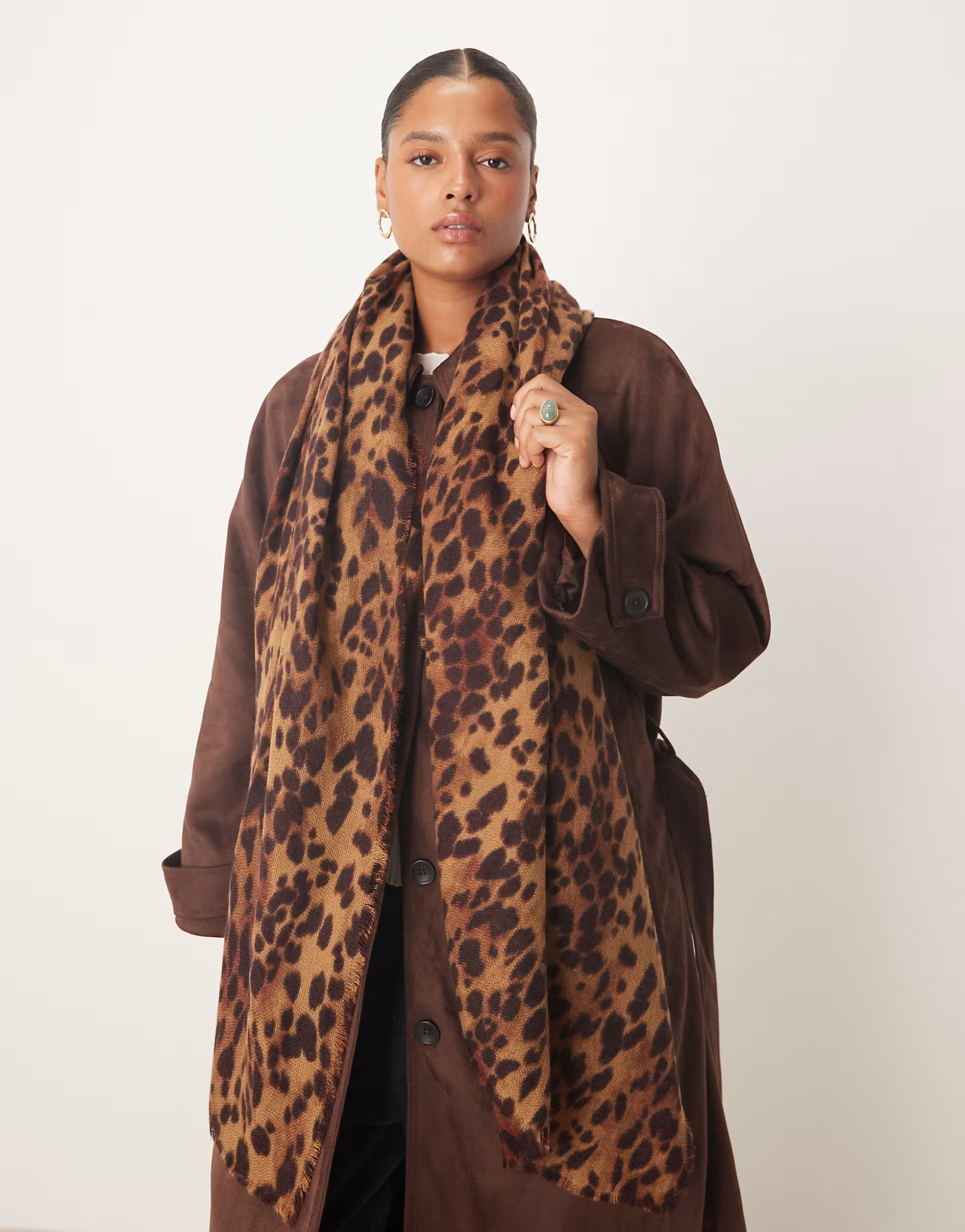 Accessorize leopard blanket scarf in multi | ASOS (Global)