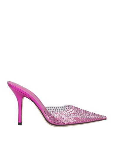 Paris Texas Woman Mules & Clogs Fuchsia Size 7.5 PVC - Polyvinyl chloride | YOOX (US)