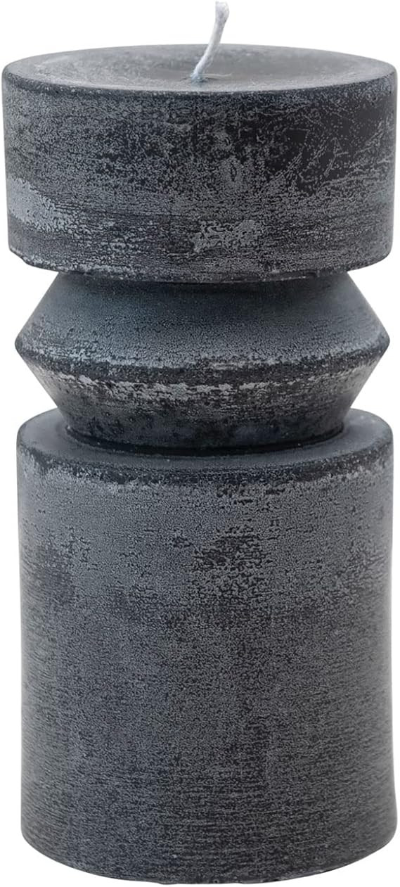 Creative Co-Op Unscented Totem Pillar Candle | Amazon (US)