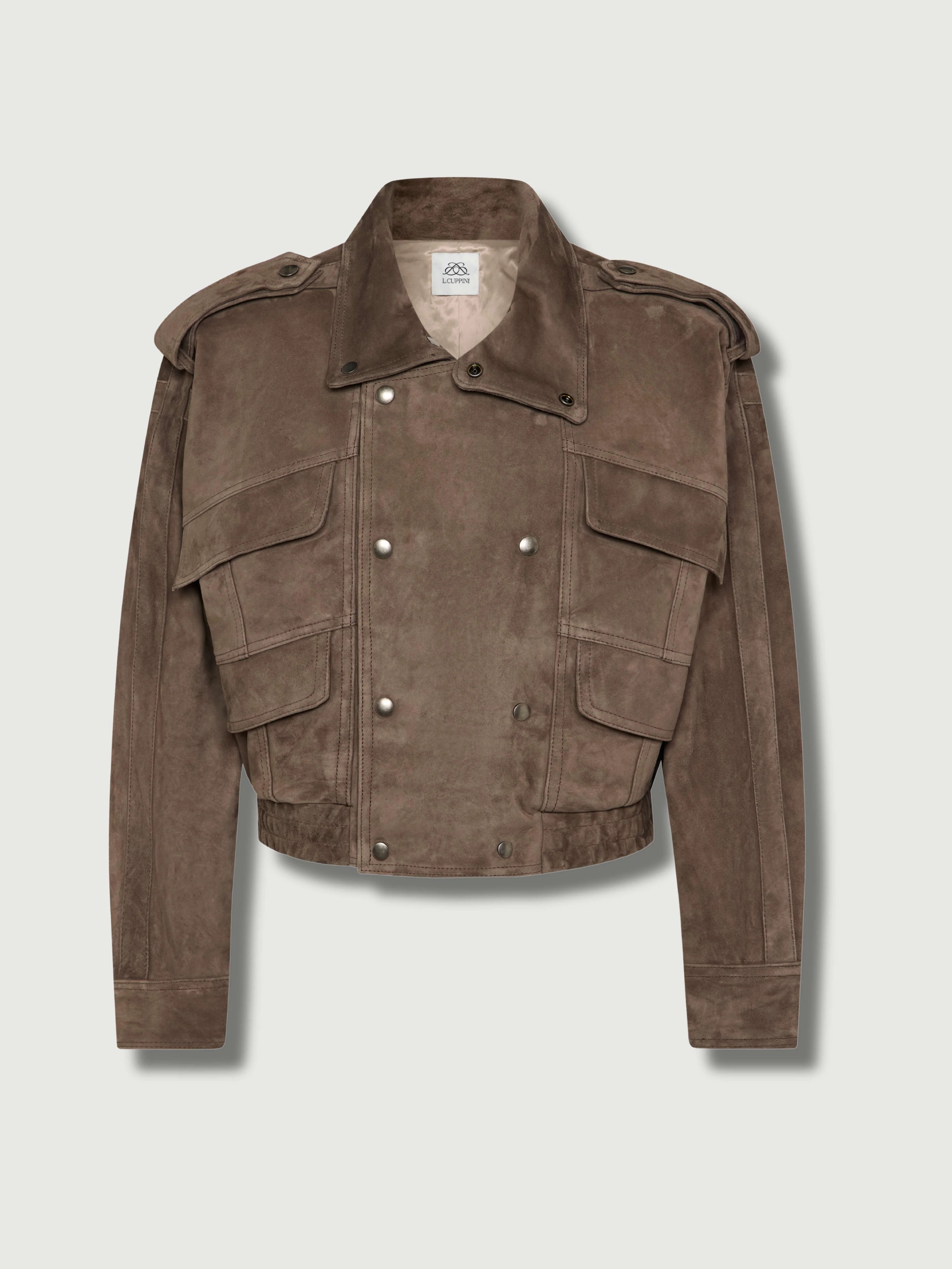 The Rosie Suede Biker Jacket | Women's Suede Jacket | L.CUPPINI