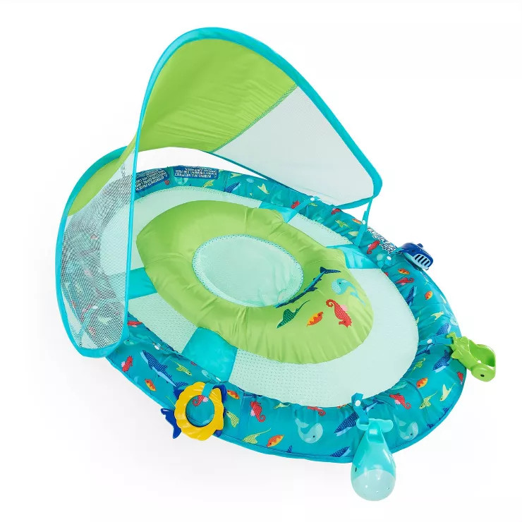 Swimways Sun Canopy Spring Float with Hyper-Flate Valve - Splash N Play | Target