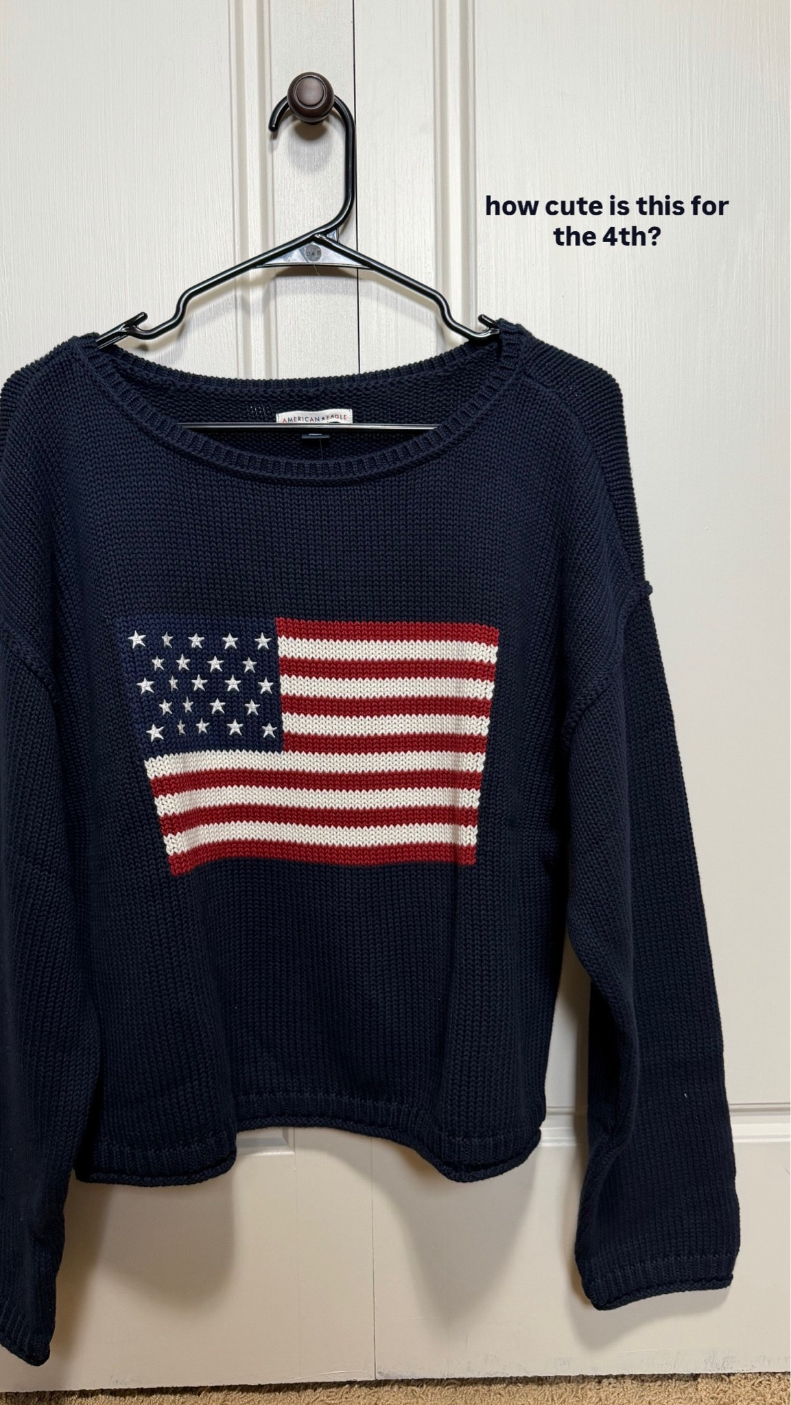 cute knit Fourth of July sweater 🇺🇸 

size: m

#LTKootd #LTKSeasonal