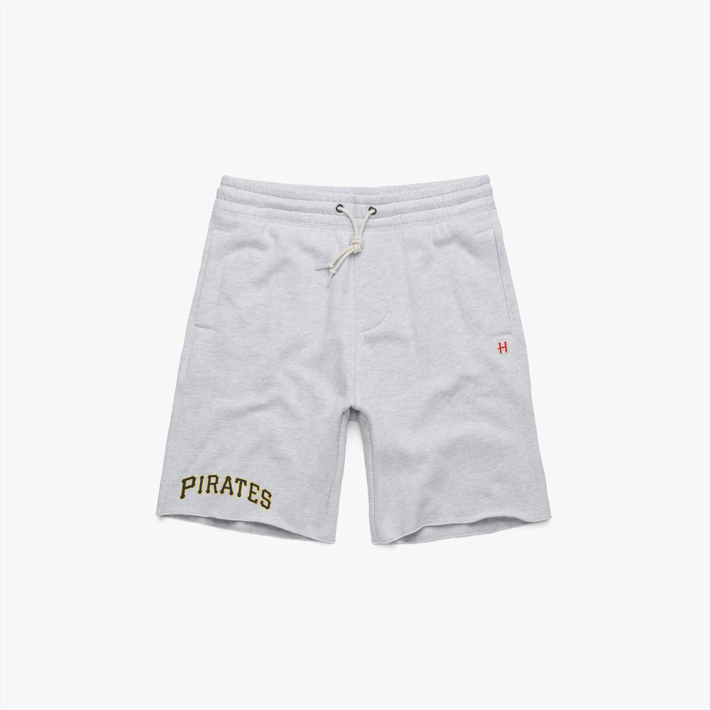 Pittsburgh Pirates Jersey Logo '01 Sweat Shorts | Homage