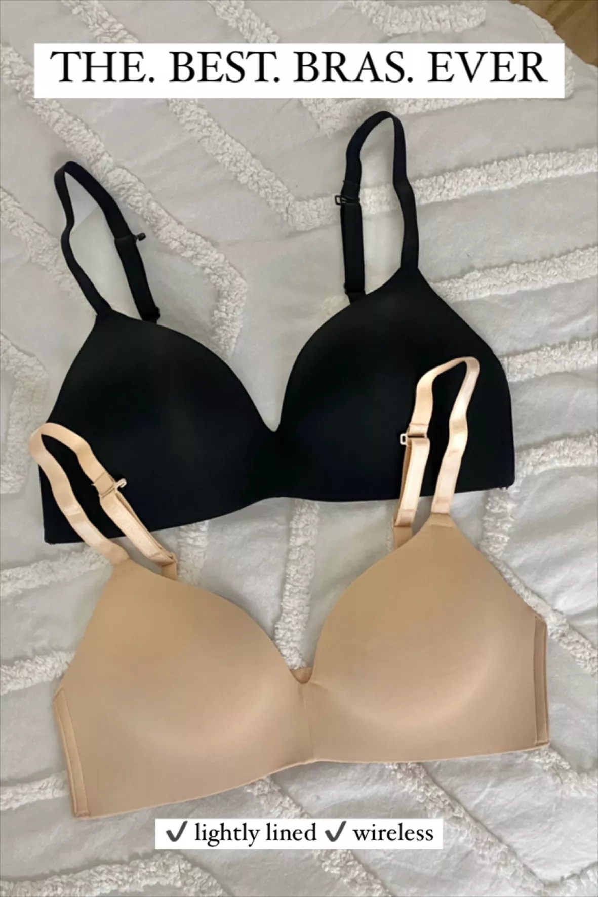 Lightly-Lined Wireless Bra curated on LTK