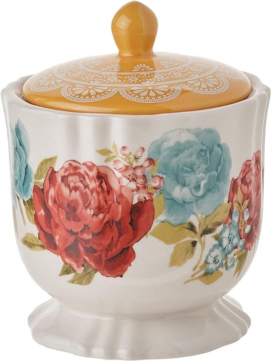 The Pioneer Woman Blossom Jubilee Sugar Pot, 5" tall and 4" in diameter | Amazon (US)