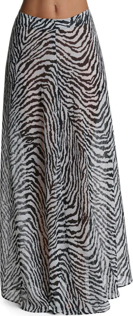 Chiffon A-Line Maxi Skirt | Nordstrom
