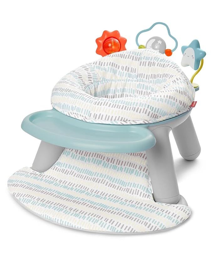 Skip Hop 2-in-1 Sit-up Activity Baby Chair, Silver Lining Cloud | Amazon (US)