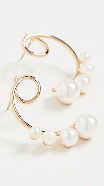 Florentina Pearl Earrings | Shopbop