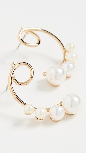 Florentina Pearl Earrings | Shopbop