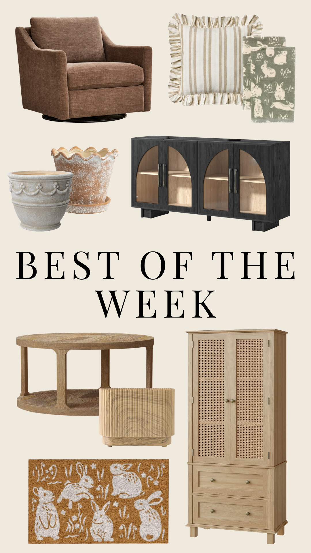 Homie Lovin's Best of the Week!

furniture, home decor, interior design 

 #Wayfair #Walmart #Amazon #Target #LTKHome #LTKSaleAlert