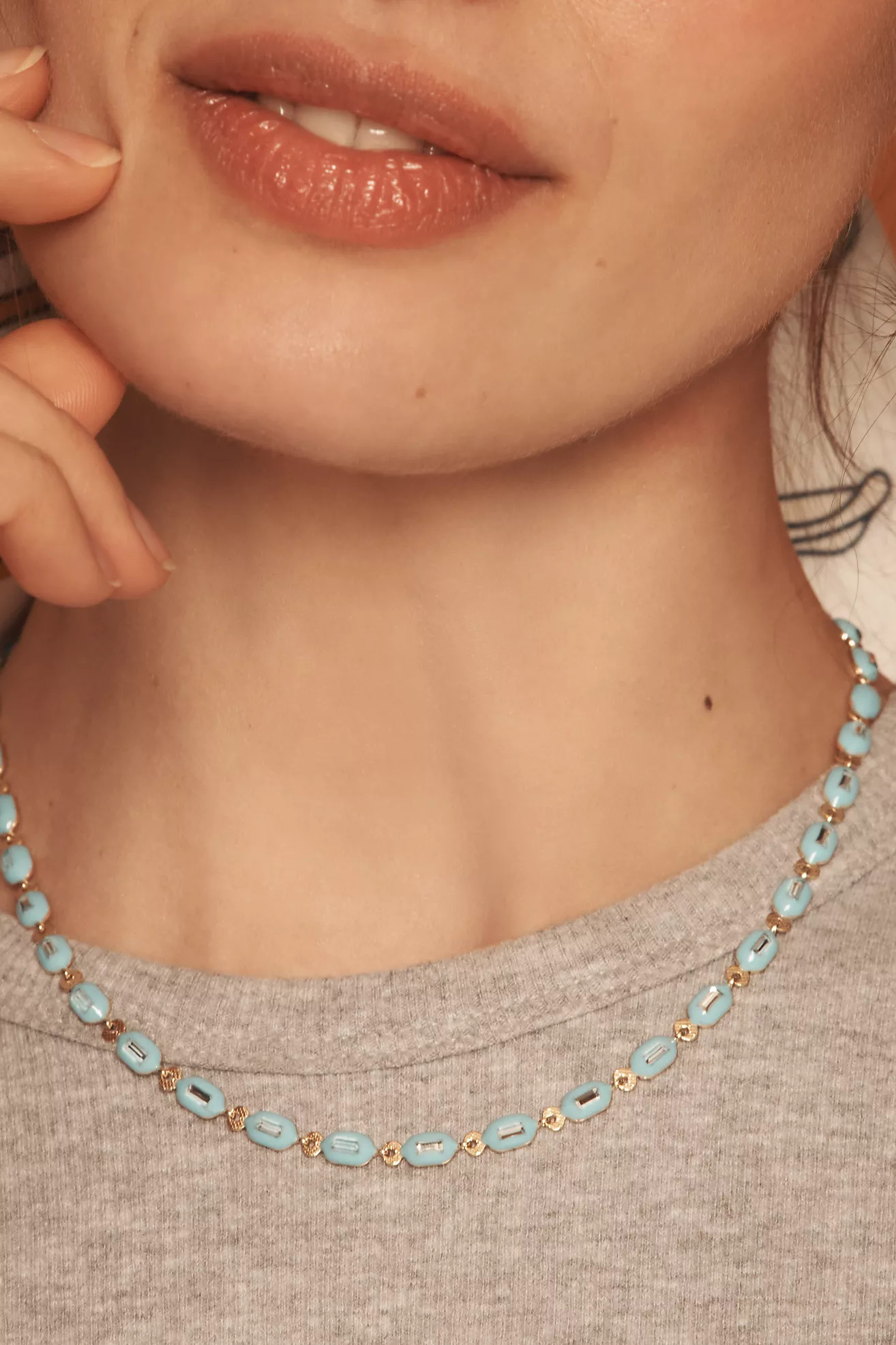Sporty Epoxy Necklace | Anthropologie (US)