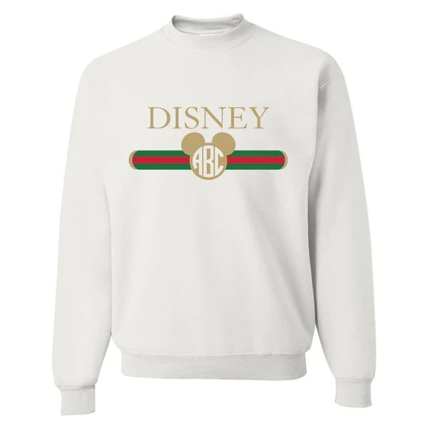 Monogrammed 'Disney Designer Dupe' Crewneck Sweatshirt | United Monograms