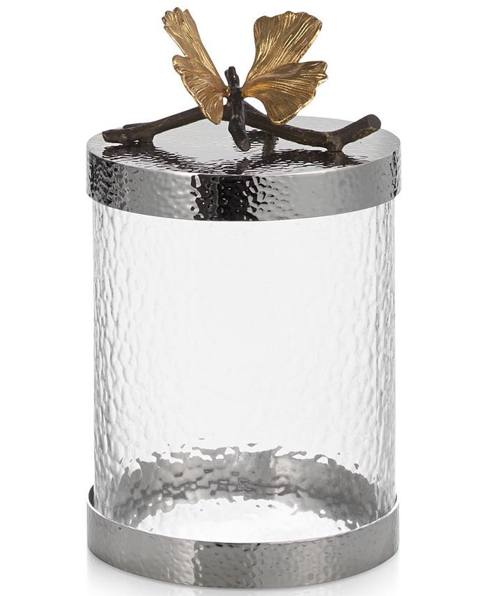 Michael Aram Butterfly Ginkgo Small Kitchen Canister & Reviews - Serveware - Dining - Macy's | Macys (US)