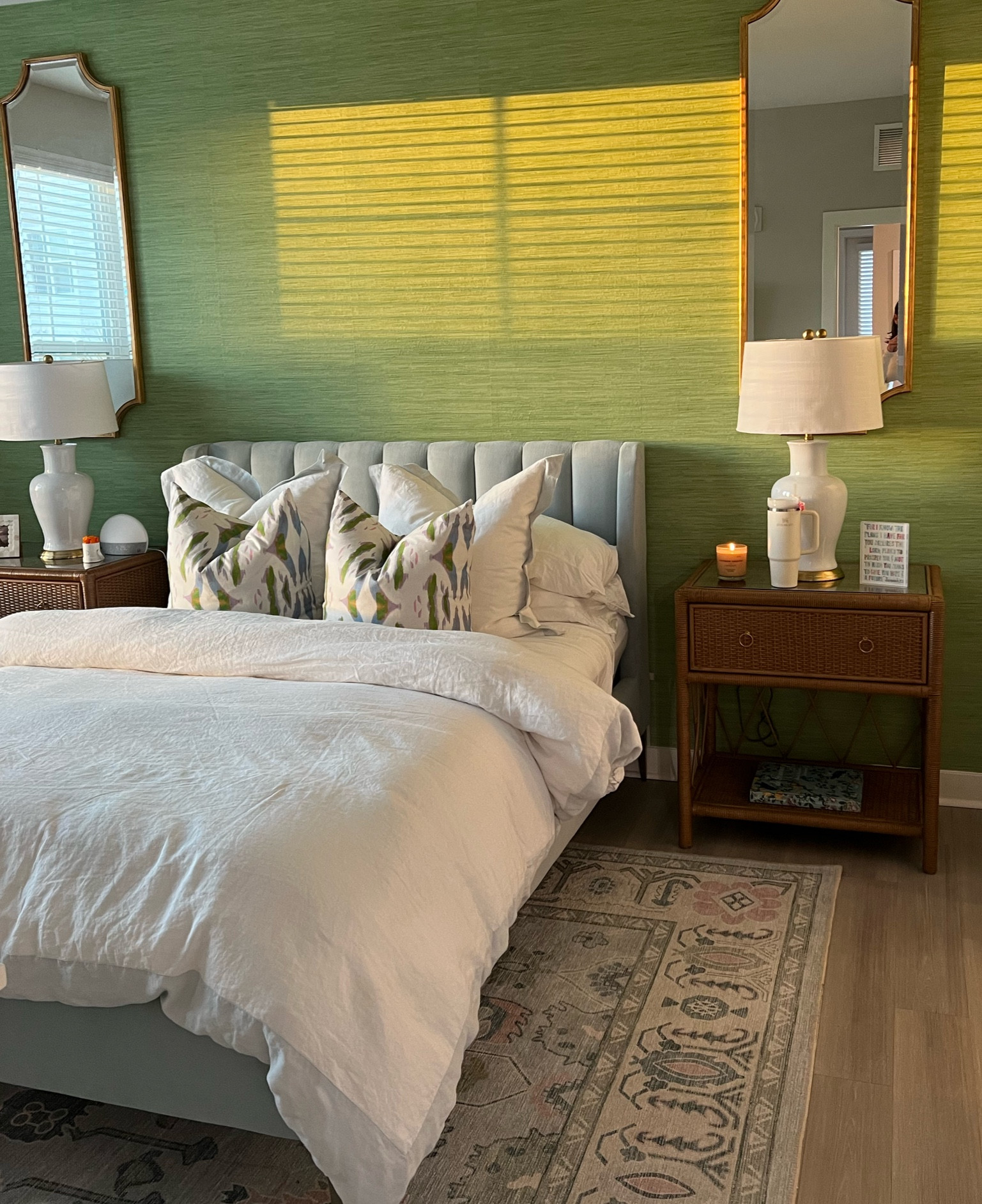 PBTEEN blue upholstered bed on sale !! 

#LTKhome #LTKCyberWeek