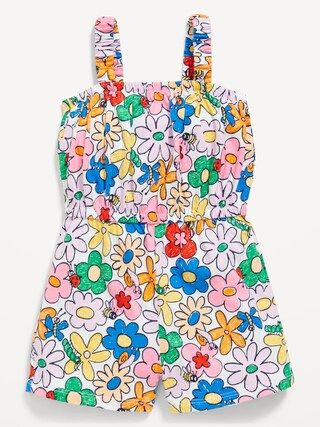 Printed Sleeveless Romper for Toddler Girls | Old Navy (US)