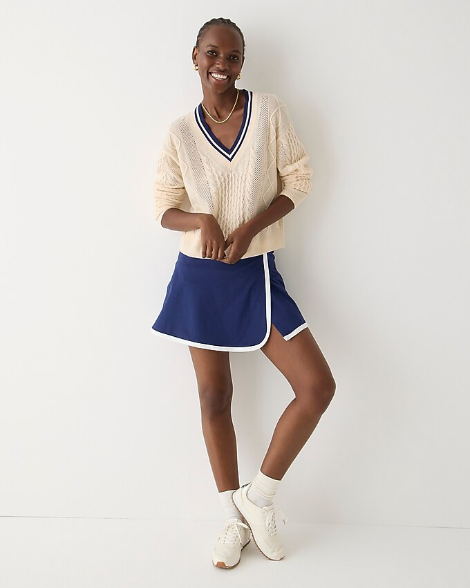 CloudStretch wrap skirt | J. Crew US