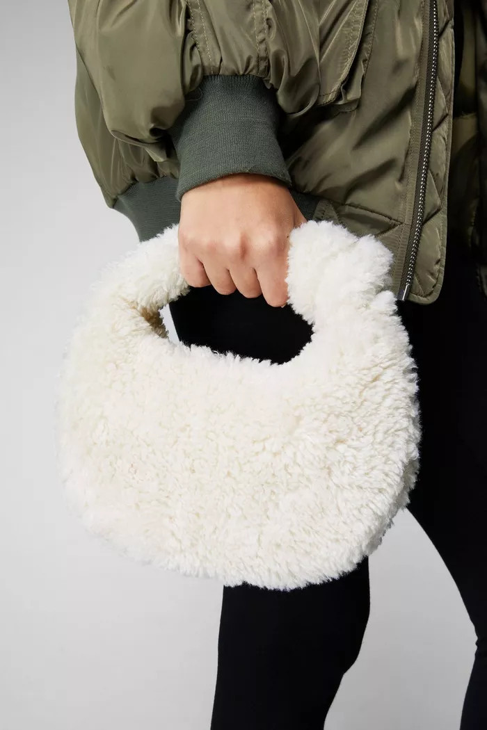 Faux Fur Knot Grab Bag | Boohoo.com (UK & IE)