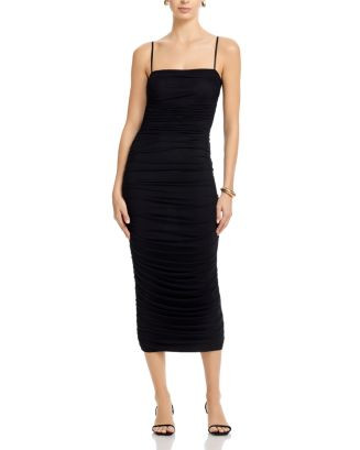 Hazel Ruched Side Midi Dress | Bloomingdale's (US)