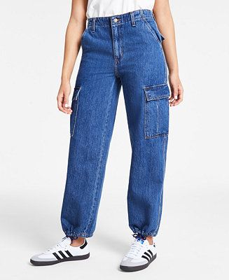 Levi's Women's '94 Baggy High Rise Cargo Jeans - Macy's | Macy's
