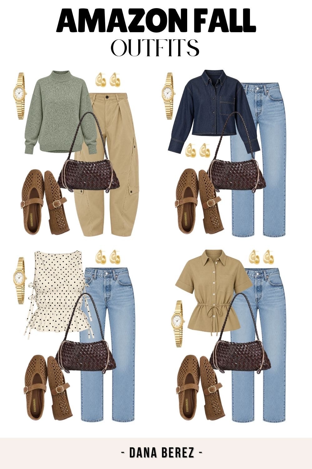 Amazon fall outfits I’d wear on repeat 🍂 Easy layers, great denim and the cutest accessories for putting together that effortless fall look.

Amazon fall fashion, Amazon outfits, fall outfit ideas, casual fall style, midsize fashion, size 12/14 outfit, Amazon women’s fashion, fall capsule wardrobe

#LTKootd #LTKSeasonal #LTKMidsize