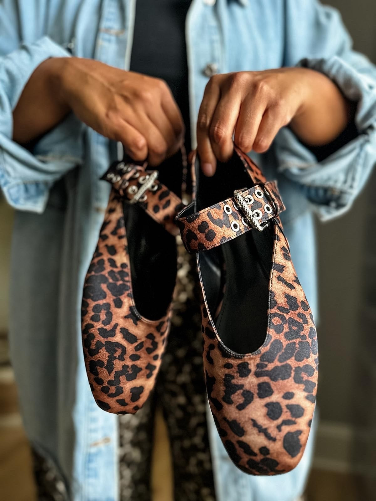 I'm all about stylish and comfortable shoes this season! Check out these cute leopard print flats. The buckle detail is so good.#shoelove #amazonfashion

#LTKPlusSize #LTKStyleTip #LTKShoeCrush