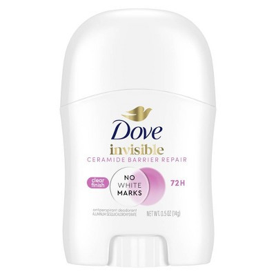Dove Beauty Mini Advanced Care Invisible Clear Finish Antiperspirant & Deodorant Stick - Travel Size - 0.5oz | Target
