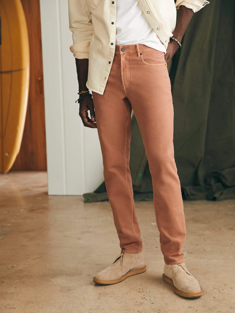 Stretch Terry 5-Pocket (30 | Faherty