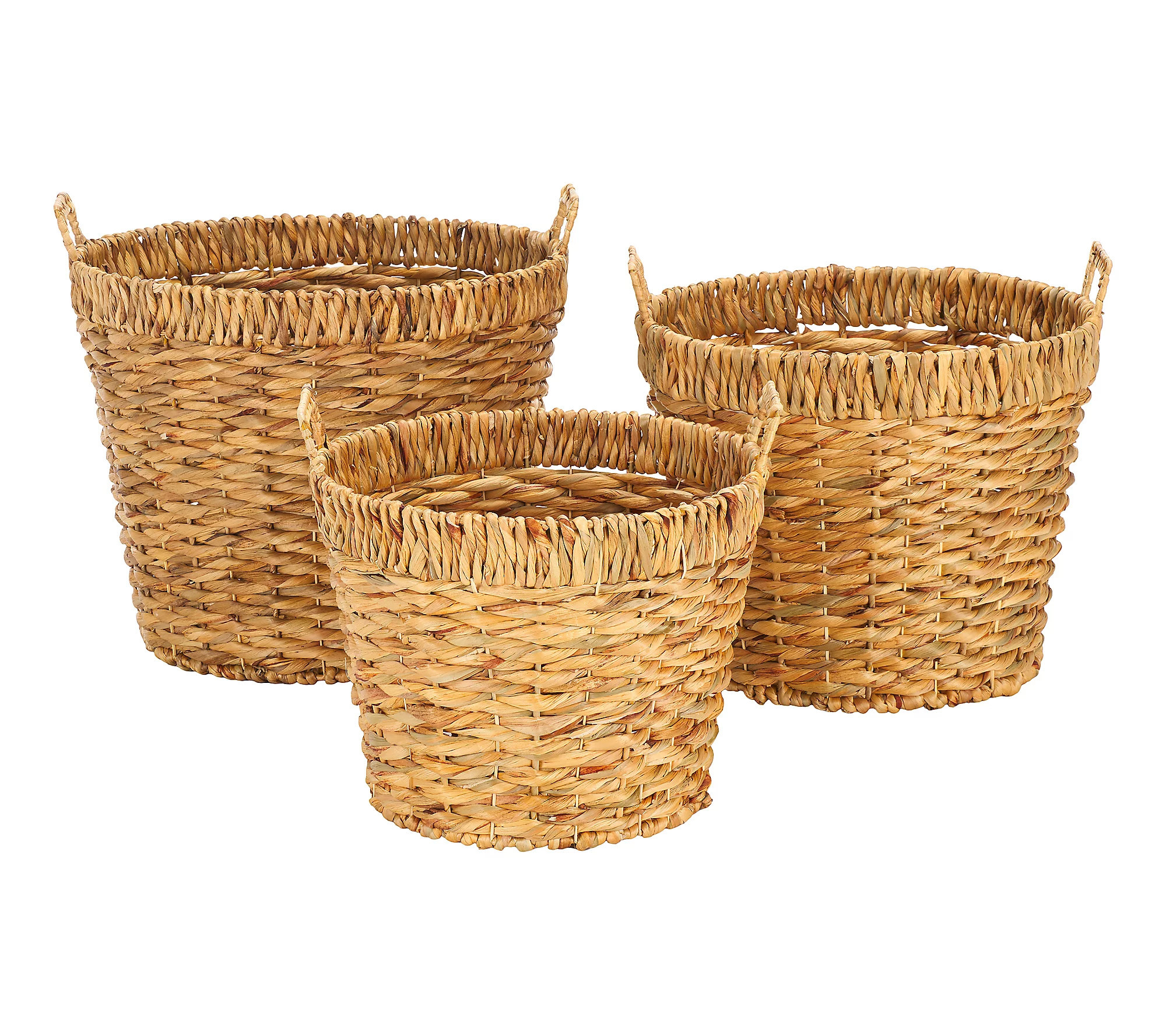 Safavieh Fenwick Set of 3 Baskets | QVC