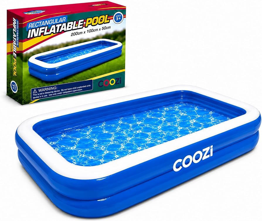 Paddling Pool \u2013 2M Large Inflatable Pool for Kids, Toddlers & Adults, Durable Outdoor Swimmi... | Amazon (UK)