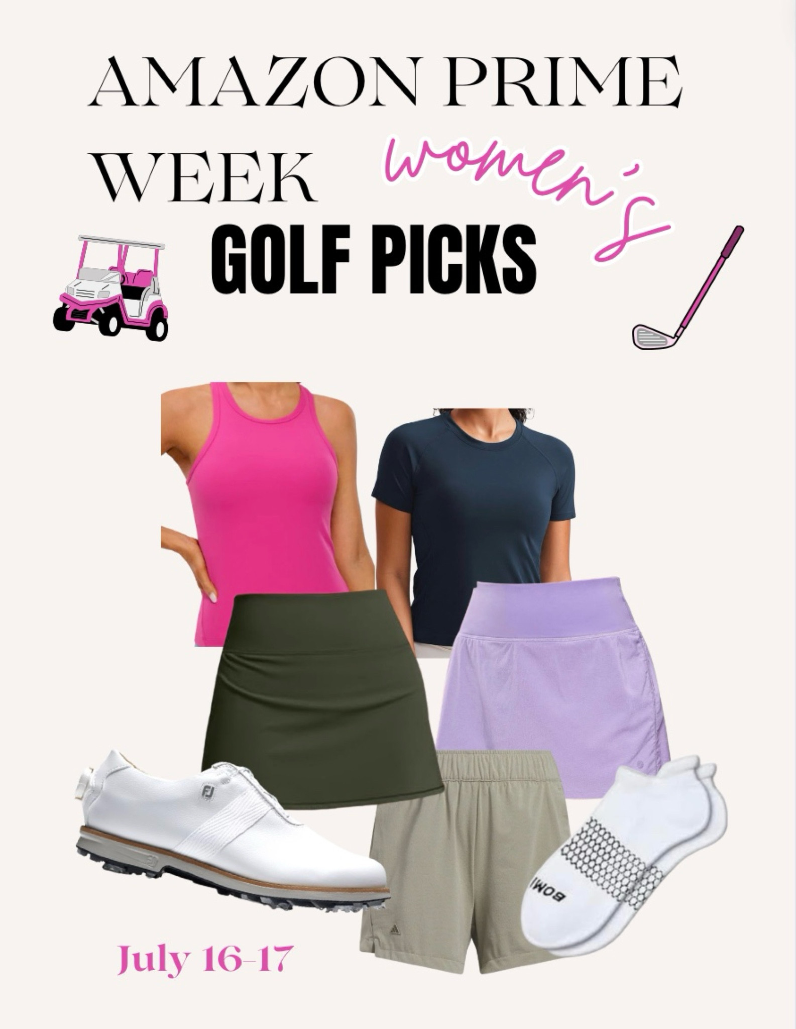 PRIME WEEK golf TOP PICKS!!

#LTKSummerSales #LTKFindsUnder100 #LTKU