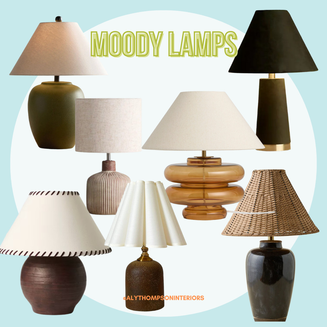 Moody Lamps | Table Lamp | Accent Lamp | Living Room Decor | Nightstand Lamp | Moody Lighting 

 #LTKHome #LTKSaleAlert #LTKFindsUnder100