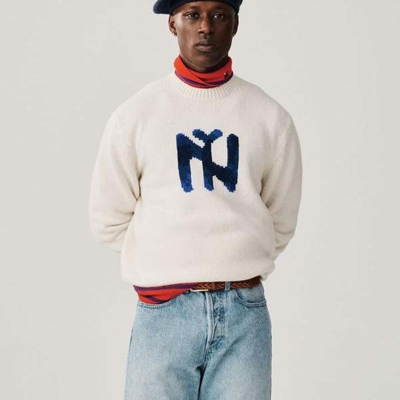 Aime Leon Dore Aime Leon Dore Intarsia Knit New York Sweater | Grailed | Grailed