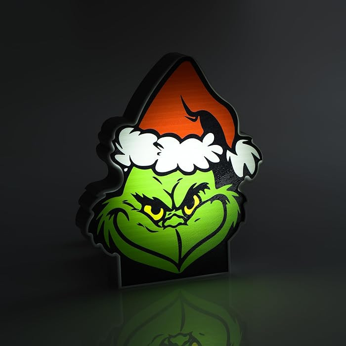 Allenjoy Christmas Xmas Light USB Decorative Lightbox Night Light | Amazon (US)