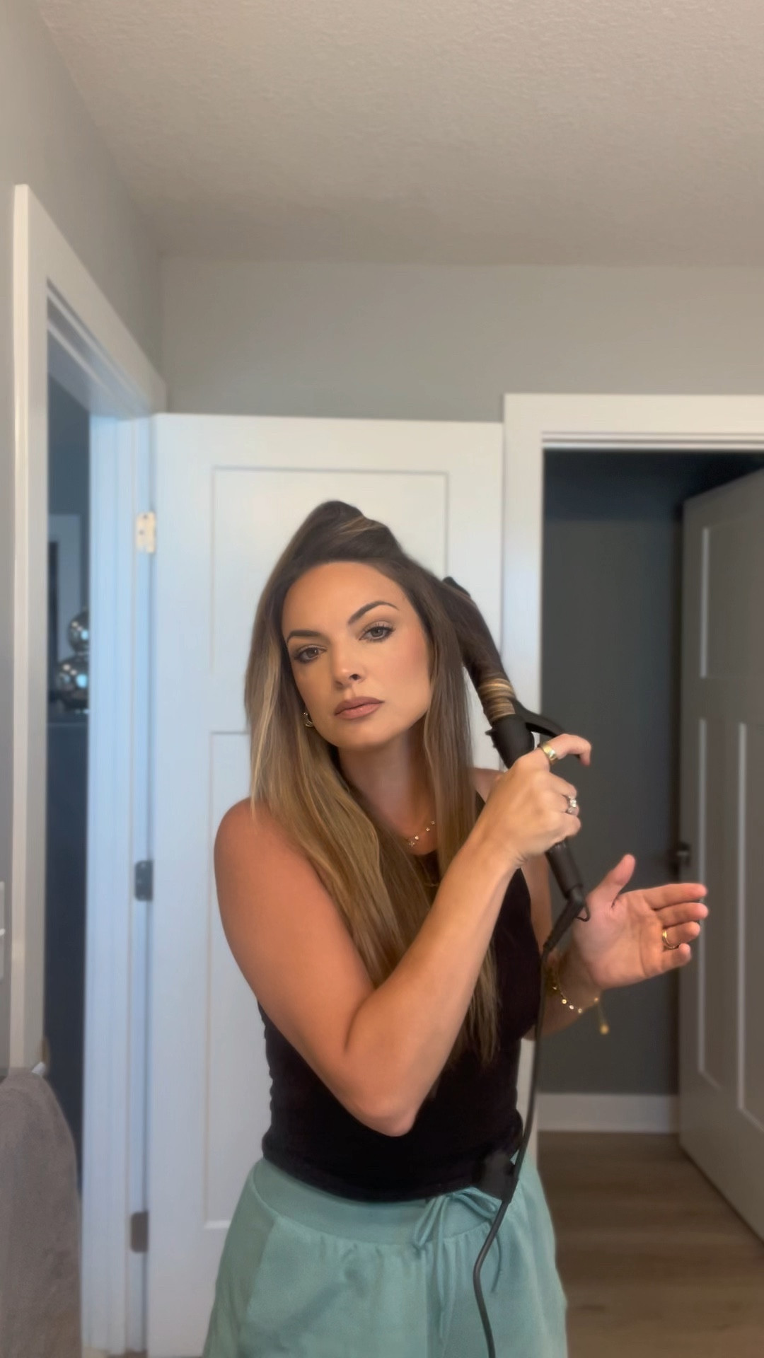 Hair curling routine using my new bioionic long barrel 1.25 inch 

#LTKBeauty