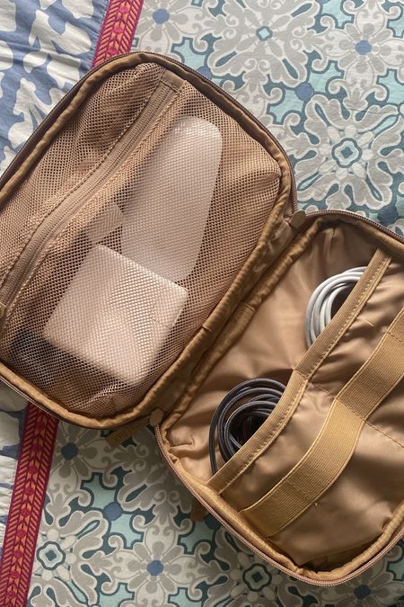 This tech organizer is for anyone that forgets important things when you travel 🤓 compartments help you to easily see what you are packing and when you get a routine with how you place your stuff in it- it also acts as a reminder when something is missing 

#LTKfindsunder50 #LTKtravel #LTKstyletip