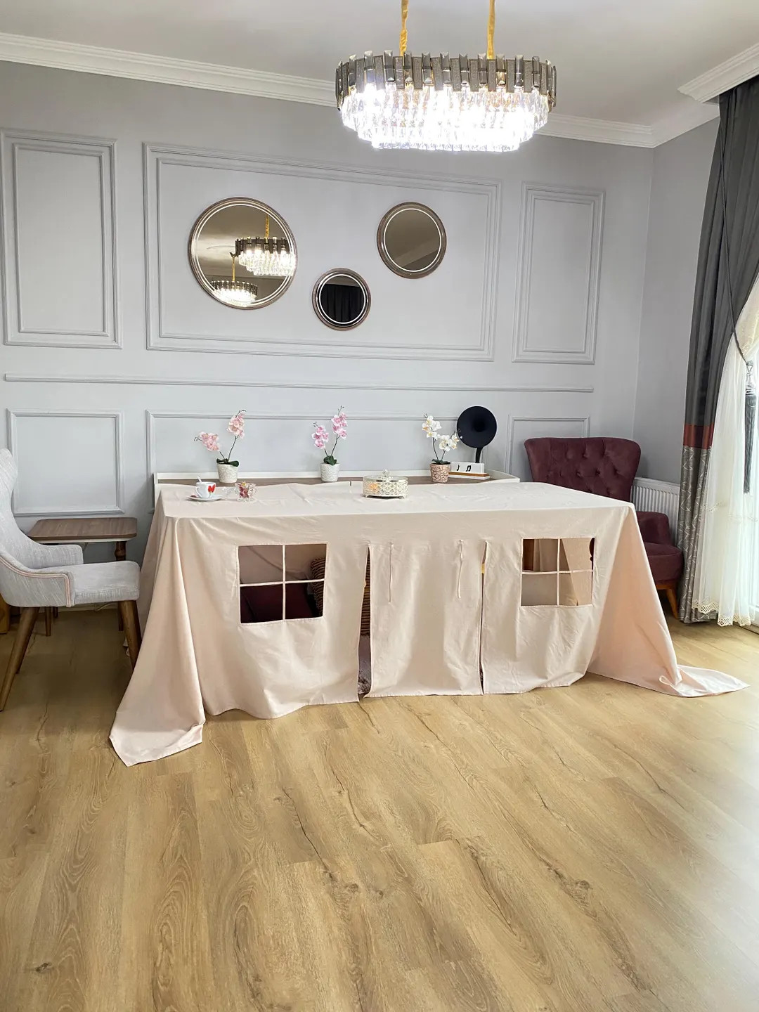 Tablecloth Playhouse, Tent Table, Play Tent, Playhouse for Kids, Table Playground, Indoor Theater... | Etsy (US)