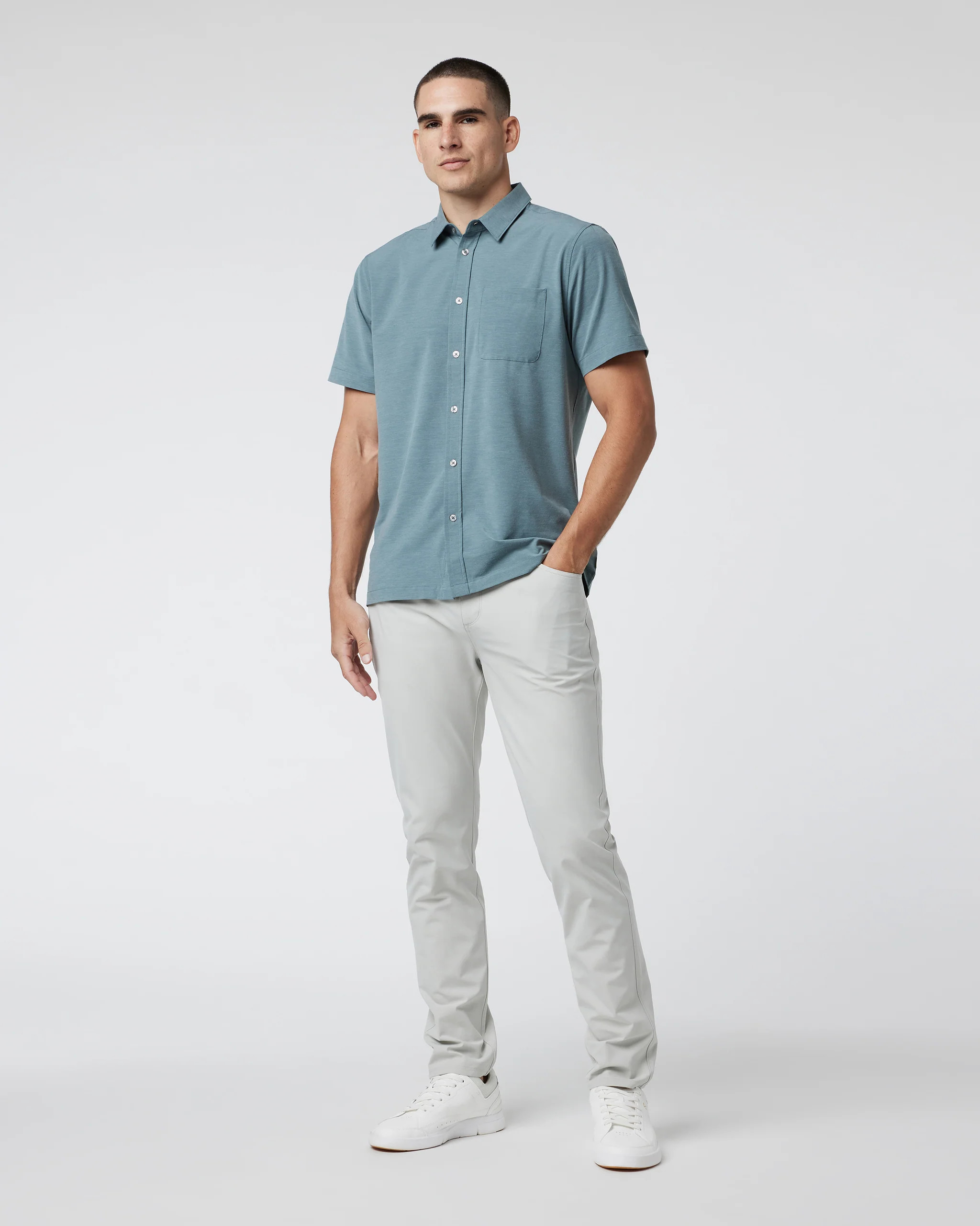 Short Sleeve Bridge Button Down | Vuori Clothing (US & Canada)