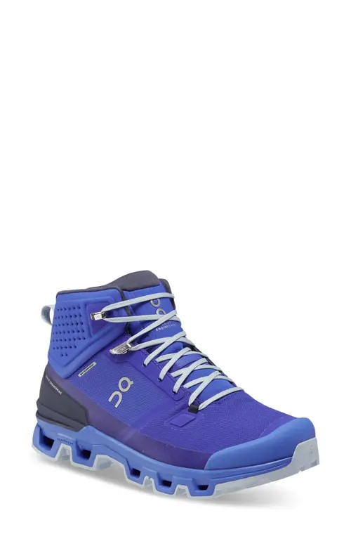 On Cloudrock 2 Waterproof Hiking Boot in Indigo/Cobalt at Nordstrom, Size 10.5 | Nordstrom