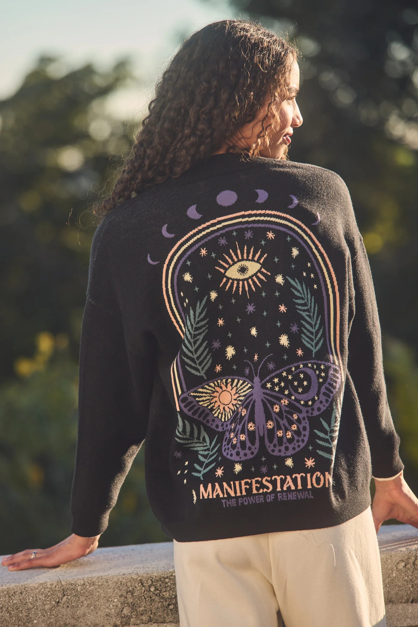 Manifest Star Cardigan | Spiritual Gangster | Spiritual Gangster