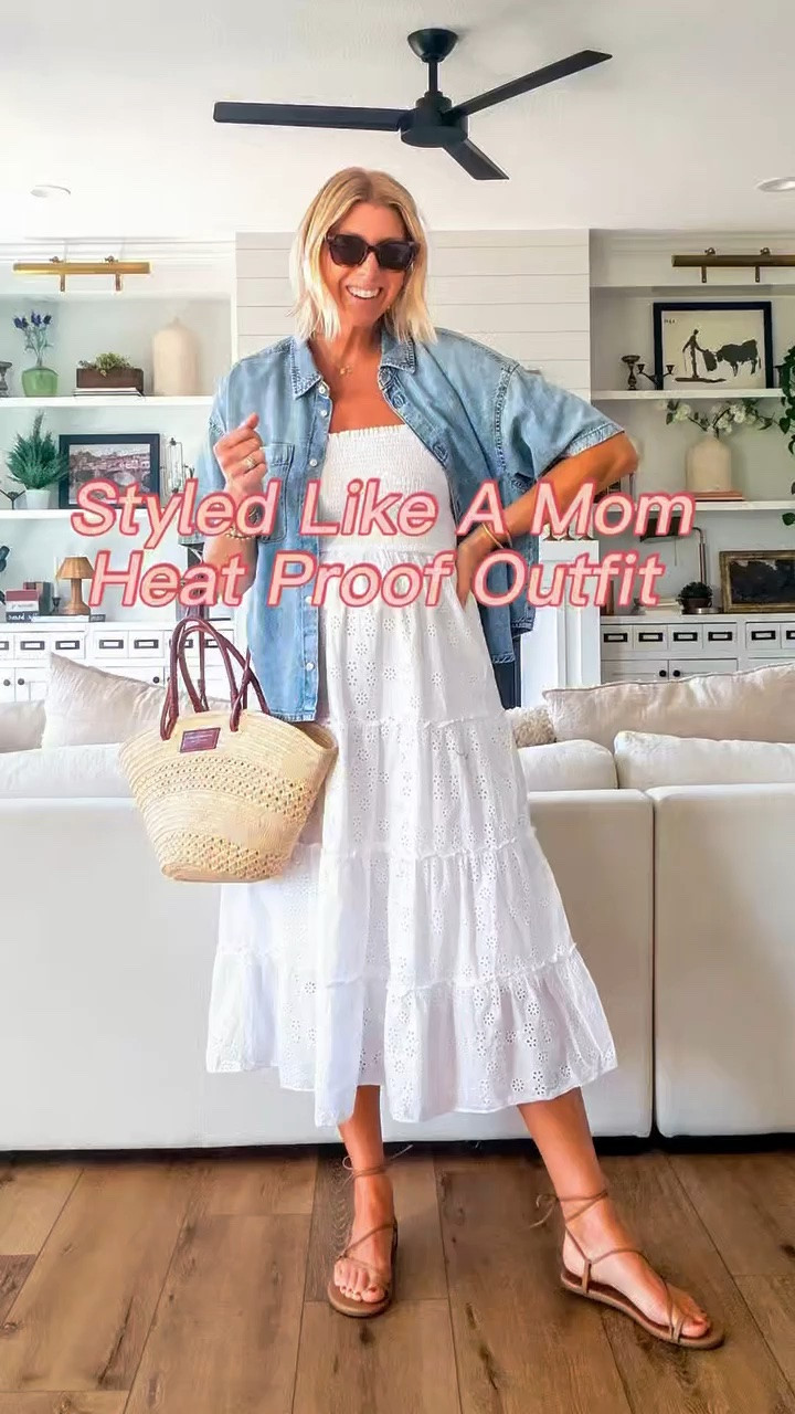 Heat proof styled mom outfit!

#LTKdayinmylife #LTKgrwm #LTKootd