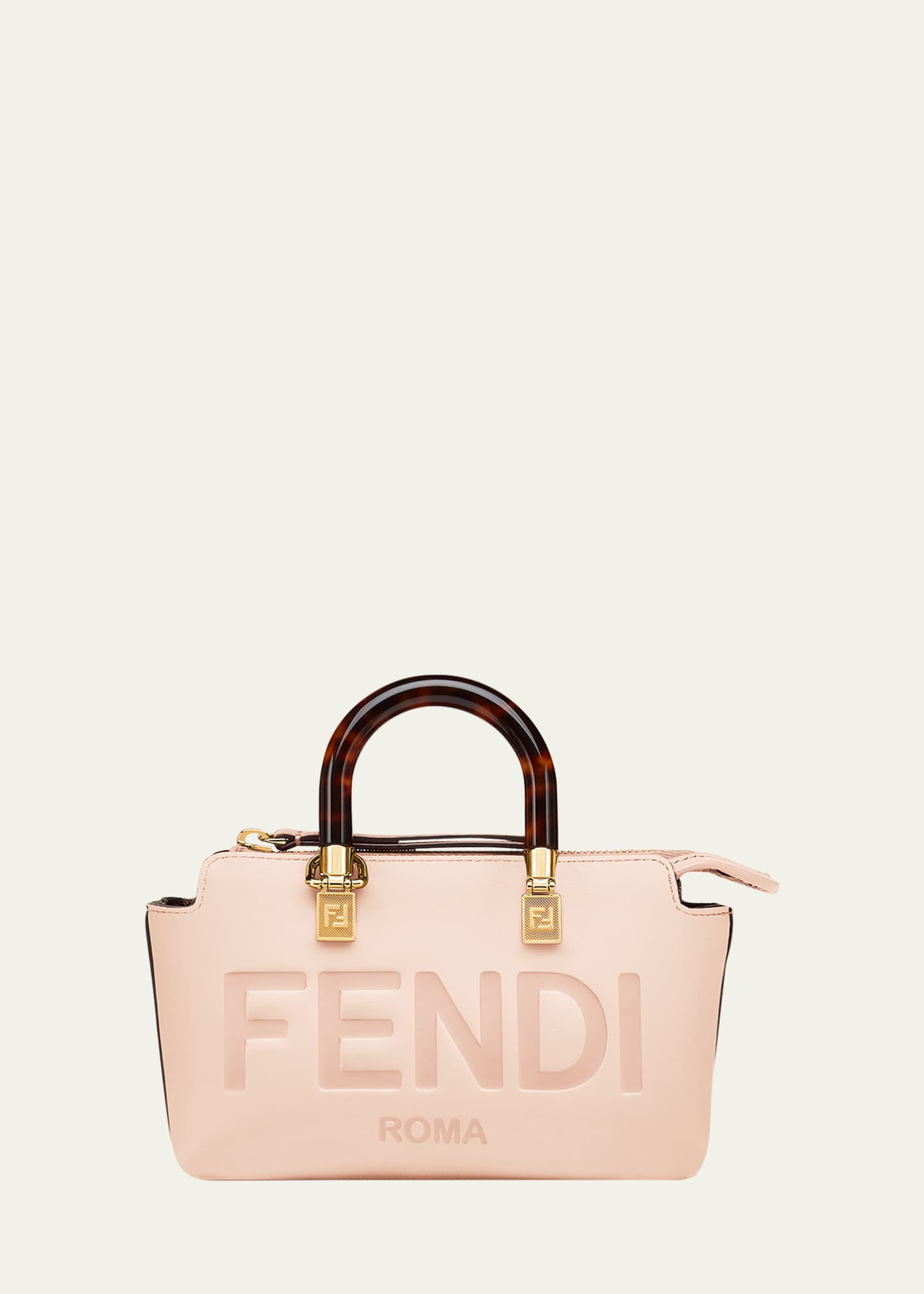 Fendi By the Way Mini Logo Calfskin Top-Handle Bag | Bergdorf Goodman
