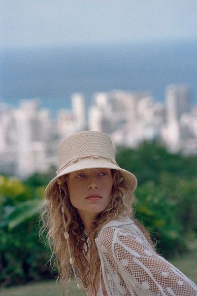 The Inca Bucket Hat - Seashells | Penfield Collective