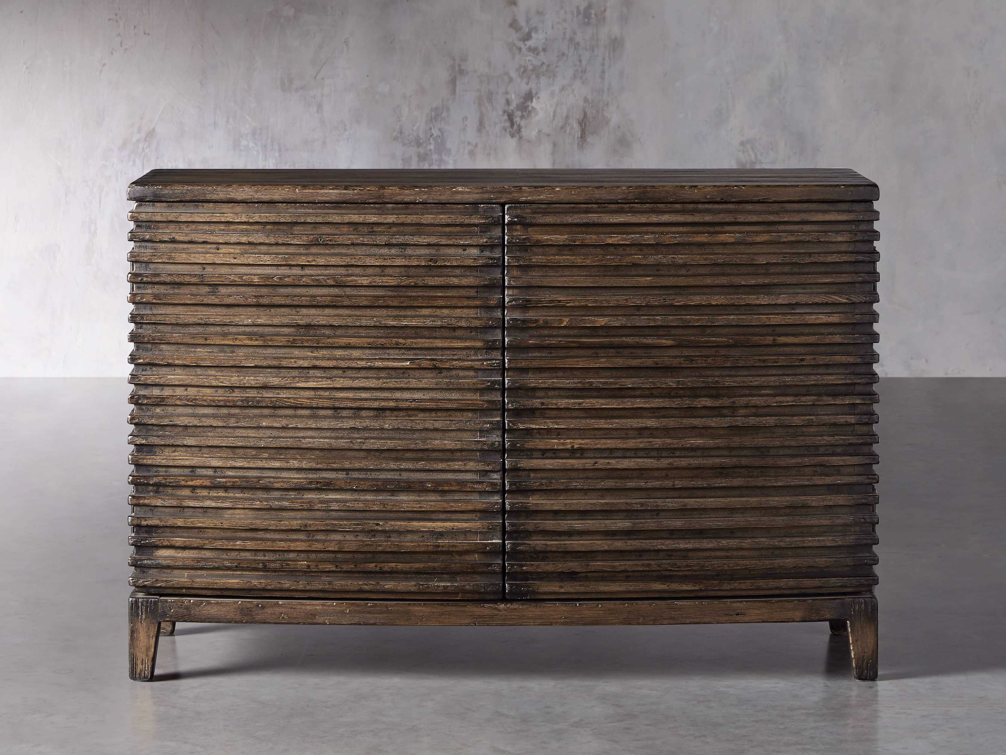 Kai Reeded Hall Chest | Arhaus