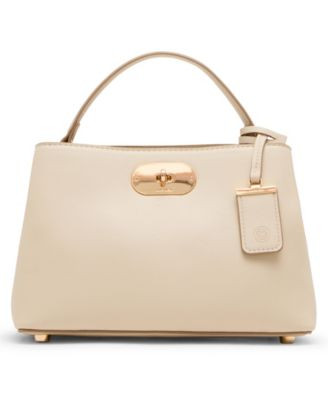 Small Oval Turn lock Top Handle with Convertible Strap | Macy's