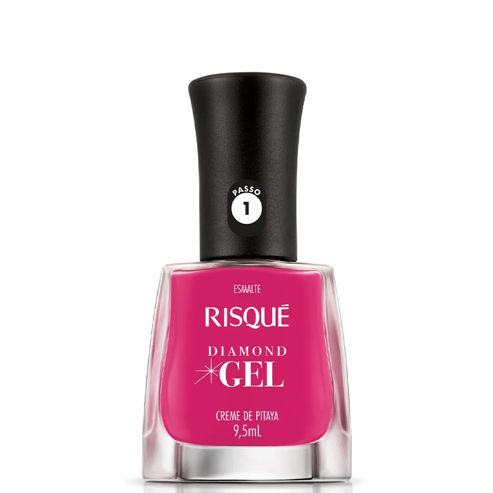 Esmalte Risqué Diamond Gel Creme De Pitaya Rosa Cremoso 9, 5ml 24620-0 | CompraCerta (BR)